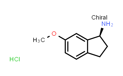 CAS No. 180915-62-2, (S)-6-Methoxy-2,3-dihydro-1H-inden-1-amine hydrochloride