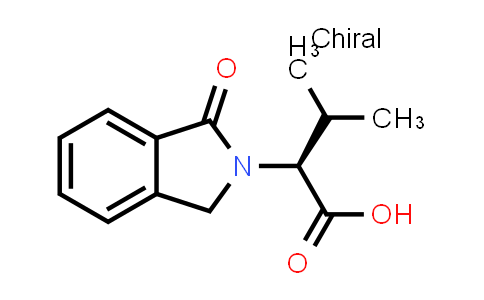 CAS No. 180923-77-7, (S)-3-Methyl-2-(1-oxoisoindolin-2-yl)butanoic acid