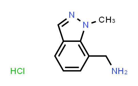 CAS No. 1810069-86-3, (1-Methyl-1H-indazol-7-yl)methanamine hydrochloride
