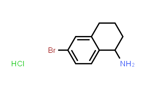 CAS No. 1810069-91-0, 6-Bromo-1,2,3,4-tetrahydronaphthalen-1-amine hydrochloride