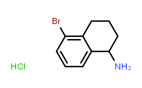 CAS No. 1810070-15-5, 5-Bromo-1,2,3,4-tetrahydronaphthalen-1-amine hydrochloride