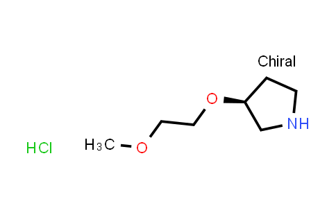 CAS No. 1810074-91-9, (S)-3-(2-Methoxyethoxy)pyrrolidine hydrochloride