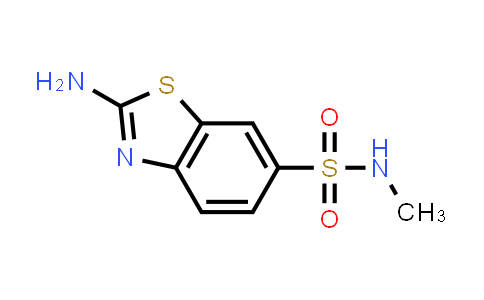 CAS No. 18101-53-6, 2-Amino-N-methylbenzo[d]thiazole-6-sulfonamide