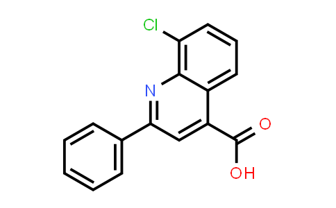 CAS No. 181048-56-6, 8-Chloro-2-phenylquinoline-4-carboxylic acid