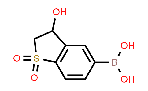 CAS No. 1810721-60-8, (3-Hydroxy-1,1-dioxido-2,3-dihydrobenzo[b]thiophen-5-yl)boronic acid