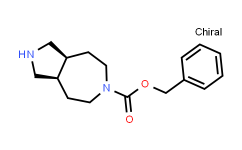 CAS No. 1812198-26-7, Pyrrolo[3,4-d]azepine-6(1H)-carboxylic acid, octahydro-, phenylmethyl ester, (3aR,8aS)-
