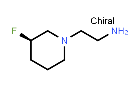 CAS No. 1813549-79-9, (R)-2-(3-Fluoropiperidin-1-yl)ethan-1-amine