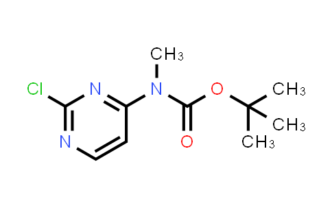 CAS No. 181363-19-9, tert-Butyl (2-chloropyrimidin-4-yl)(methyl)carbamate