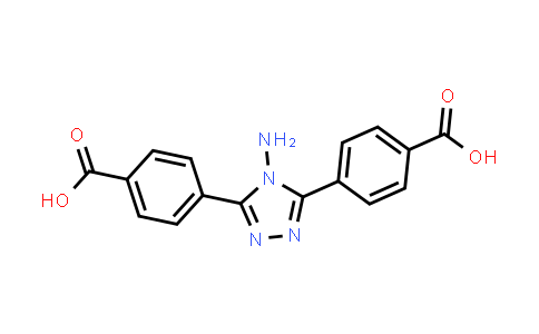 CAS No. 1815596-32-7, 4,4'-(4-Amino-4H-1,2,4-triazole-3,5-diyl)dibenzoic acid