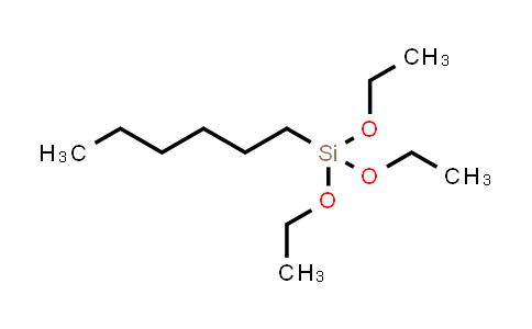 CAS No. 18166-37-5, N-hexyltriethoxysilane