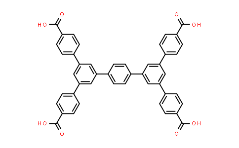 CAS No. 1816997-25-7, 5',5'''-Bis(4-carboxyphenyl)[1,1':3',1'':4'',1''':3''',1''''-quinquephenyl]-4,4''''-dicarboxylic acid