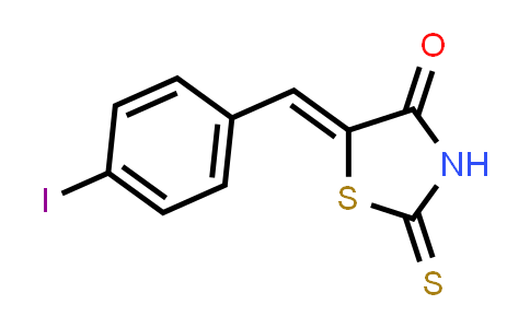 CAS No. 181765-52-6, (Z)-5-(4-iodobenzylidene)-2-thioxothiazolidin-4-one