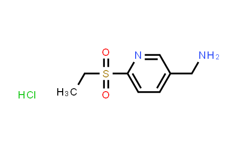 CAS No. 1817776-68-3, (6-(Ethylsulfonyl)pyridin-3-yl)methanamine hydrochloride