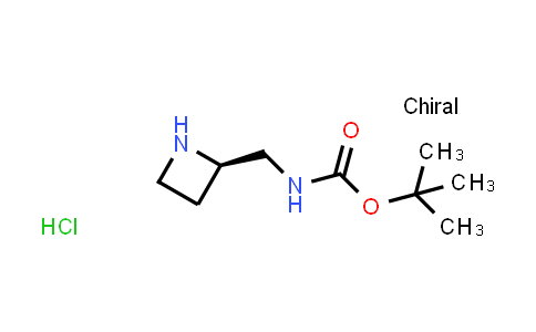 CAS No. 1818843-14-9, tert-Butyl N-[(2R)-azetidin-2-ylmethyl]carbamate hydrochloride