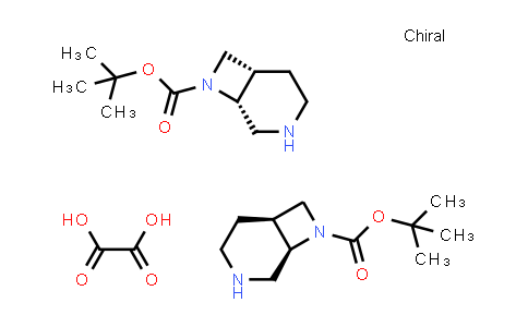 CAS No. 1818847-25-4, cis-tert-Butyl 3,8-diazabicyclo[4.2.0]octane-8-carboxylate hemioxalate