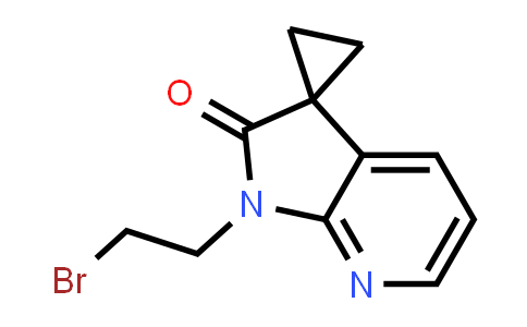 1818847-40-3 | 1'-(2-Bromoethyl)-1',2'-dihydrospiro[cyclopropane-1,3'-pyrrolo[2,3-b]pyridine]-2'-one