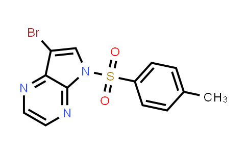 CAS No. 1818847-41-4, 7-Bromo-5-(4-methylbenzenesulfonyl)-5H-pyrrolo[2,3-b]pyrazine