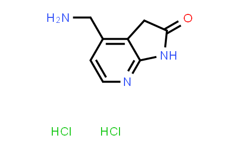 CAS No. 1818847-61-8, 4-(Aminomethyl)-1H,2H,3H-pyrrolo[2,3-b]pyridin-2-one dihydrochloride