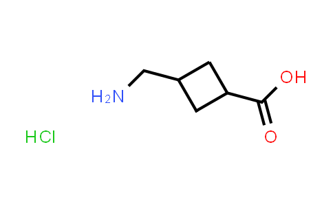 CAS No. 1818847-68-5, 3-(Aminomethyl)cyclobutanecarboxylic acid hydrochloride