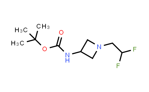 CAS No. 1818847-71-0, tert-Butyl N-[1-(2,2-difluoroethyl)azetidin-3-yl]carbamate