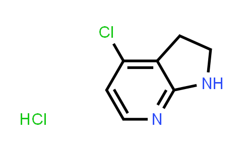 CAS No. 1818847-83-4, 4-Chloro-1H,2H,3H-pyrrolo[2,3-b]pyridine hydrochloride
