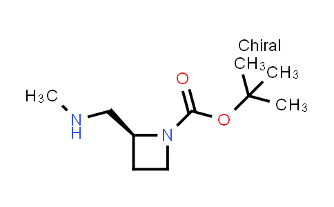 CAS No. 1818864-93-5, tert-​Butyl (2S)​-​2-​(methylaminomethyl)​azetidine-​1-​carboxylate