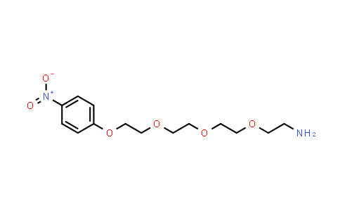 CAS No. 1818885-57-2, 2-(2-(2-(2-(4-Nitrophenoxy)ethoxy)ethoxy)ethoxy)ethanamine