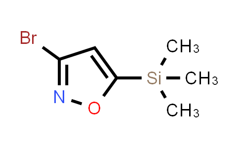 CAS No. 181947-25-1, 3-Bromo-5-(trimethylsilyl)isoxazole
