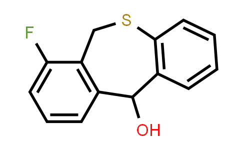 CAS No. 1820001-72-6, 7-Fluoro-6,11-dihydrodibenzo[b,e]thiepin-11-ol