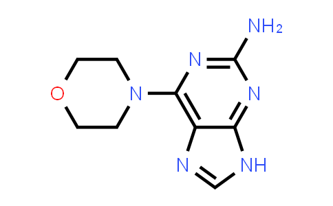 CAS No. 18202-52-3, 6-Morpholino-9H-purin-2-amine