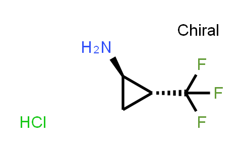 CAS No. 1820569-86-5, (1R,2R)-2-(Trifluoromethyl)cyclopropan-1-amine hydrochloride