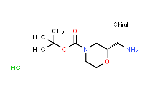 CAS No. 1820580-71-9, (S)-N-Boc-2-aminomethylmorpholine hydrochloride