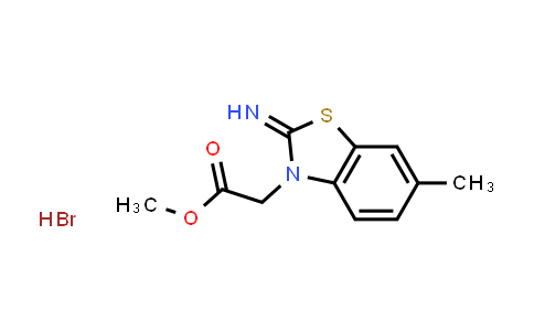 CAS No. 1820588-13-3, Methyl 2-(2-imino-6-methylbenzo[d]thiazol-3(2H)-yl)acetate hydrobromide