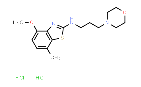 CAS No. 1820607-02-0, 4-Methoxy-7-methyl-N-(3-morpholinopropyl)benzo[d]thiazol-2-amine dihydrochloride