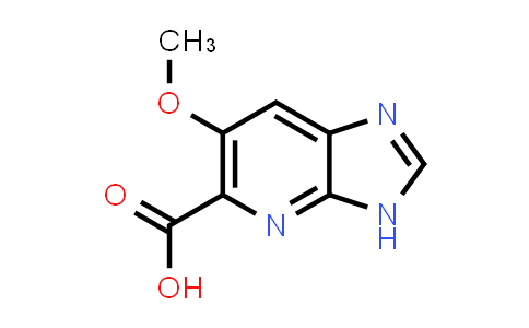 CAS No. 1820613-55-5, 6-Methoxy-3H-imidazo[4,5-b]pyridine-5-carboxylic acid
