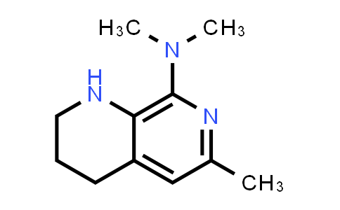 CAS No. 1820639-42-6, N,N,6-Trimethyl-1,2,3,4-tetrahydro-1,7-naphthyridin-8-amine