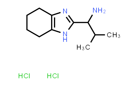 CAS No. 1820651-15-7, 2-Methyl-1-(4,5,6,7-tetrahydro-1H-benzo[d]imidazol-2-yl)propan-1-amine dihydrochloride