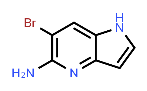 CAS No. 1820666-14-5, 6-Bromo-1H-pyrrolo[3,2-b]pyridin-5-amine