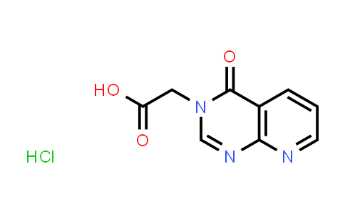CAS No. 1820666-53-2, 2-(4-Oxopyrido[2,3-d]pyrimidin-3(4H)-yl)acetic acid hydrochloride