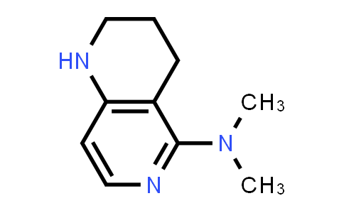 CAS No. 1820673-39-9, N,N-Dimethyl-1,2,3,4-tetrahydro-1,6-naphthyridin-5-amine