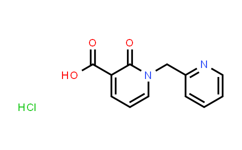 CAS No. 1820684-33-0, 2-Oxo-1-(pyridin-2-ylmethyl)-1,2-dihydropyridine-3-carboxylic acid hydrochloride