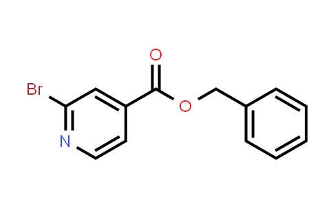 CAS No. 1820685-09-3, 4-Pyridinecarboxylic acid, 2-bromo-, phenylmethyl ester