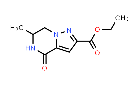 CAS No. 1820685-21-9, Ethyl 6-methyl-4-oxo-4,5,6,7-tetrahydropyrazolo[1,5-a]pyrazine-2-carboxylate