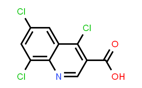 CAS No. 1820687-03-3, 4,6,8-Trichloroquinoline-3-carboxylic acid