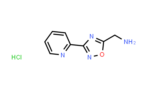 CAS No. 1820687-15-7, (3-(Pyridin-2-yl)-1,2,4-oxadiazol-5-yl)methanamine hydrochloride