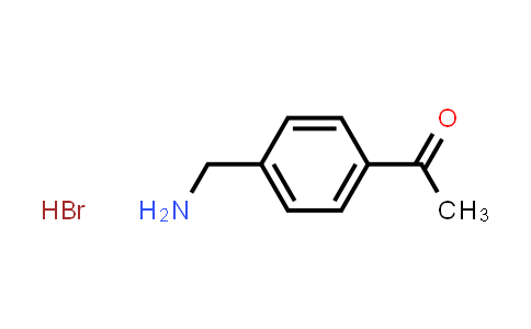 CAS No. 1820687-56-6, 1-(4-(Aminomethyl)phenyl)ethan-1-one hydrobromide