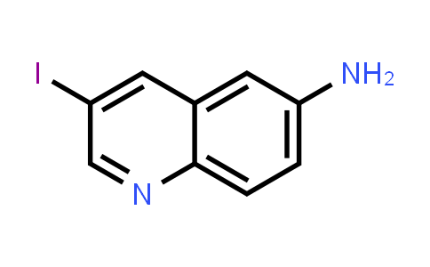 CAS No. 1820687-64-6, 3-Iodoquinolin-6-amine