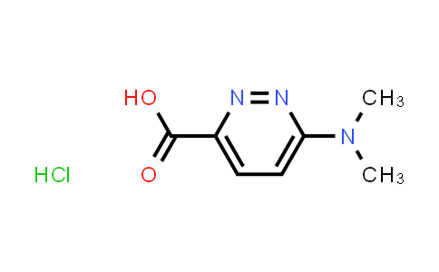 CAS No. 1820704-18-4, 6-(Dimethylamino)pyridazine-3-carboxylic acid hydrochloride