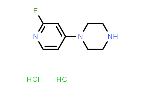CAS No. 1820711-96-3, 1-(2-Fluoropyridin-4-yl)piperazine dihydrochloride