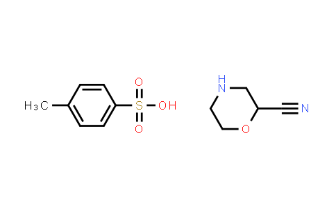 CAS No. 1820717-22-3, Morpholine-2-carbonitrile 4-methylbenzenesulfonate